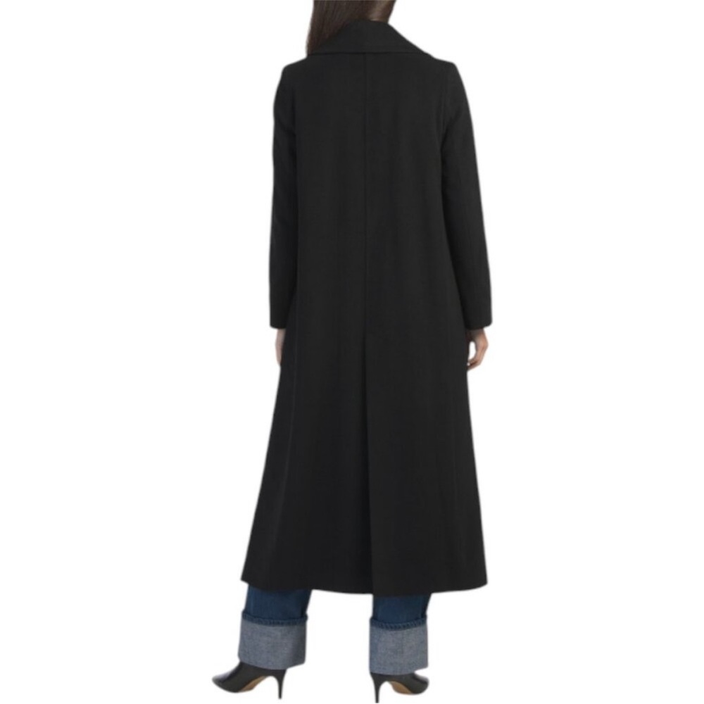 Cinzia‎ Rocca Icons Long Double Breasted 6 Button Wool Cashmere Trench Coat US 2 - Picture 4 of 13